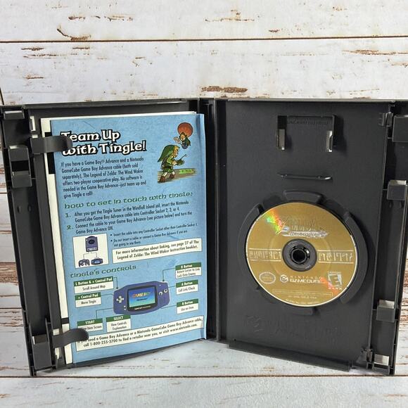 Legend of Zelda: Wind Waker GameCube Player’s Choice Tested CIB 2003 Nintendo - Picture 2 of 5